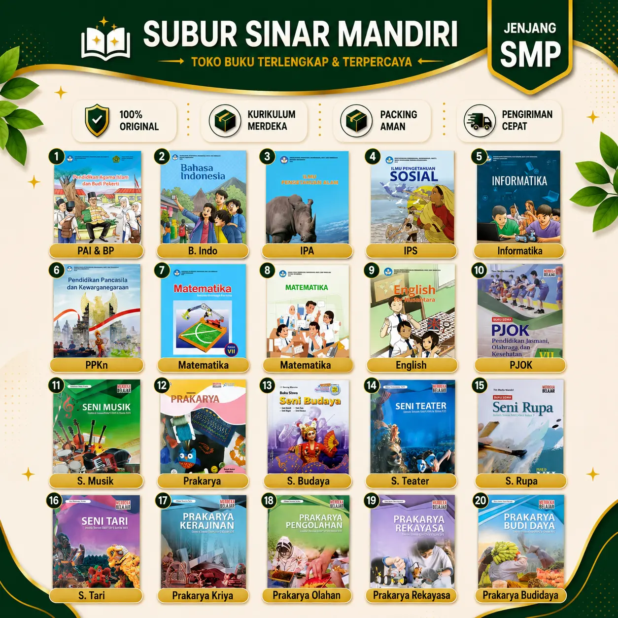 Buku Kelas 7 Kurikulum merdeka Buku Kelas 7 Kurikulum Merdeka