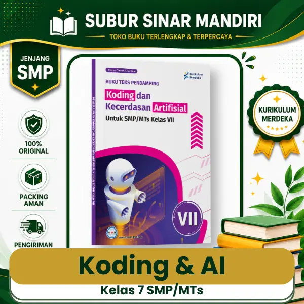 BK Kelas 7 SMP-2 Buku Koding dan AI Kelas 7 SMP