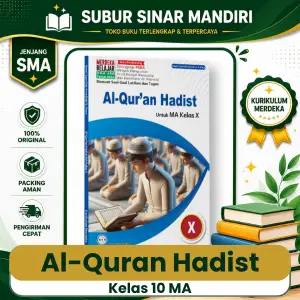 buku al-quran hadist kelas 10 ma