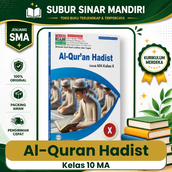 Al-Quran Hadist buku al-quran hadist kelas 10 ma