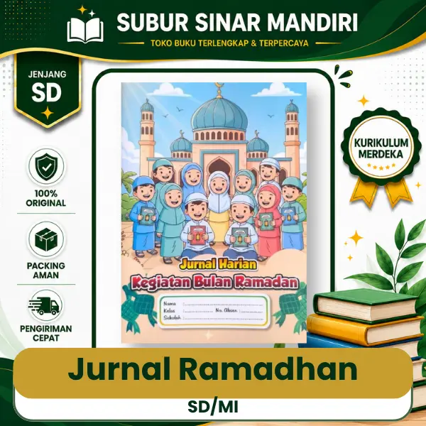 Buku Jurnal ramdhan Full Collor Jurnal Ramadhan Edisi Baru