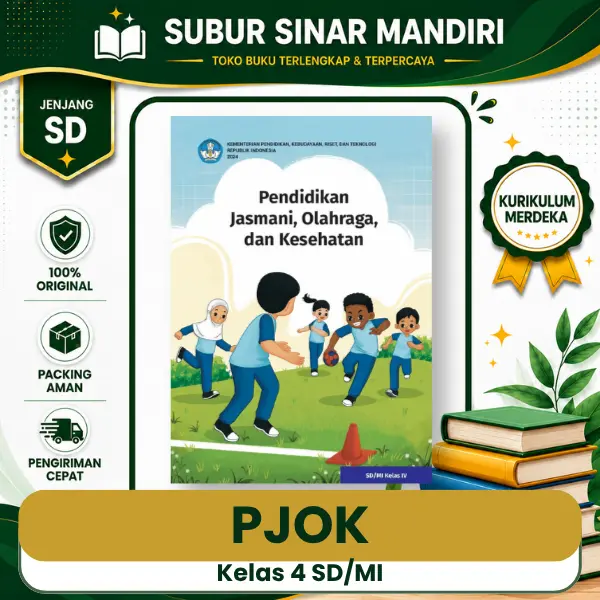PJOK Kelas 4S D Buku PJOK Kelas 4 SD