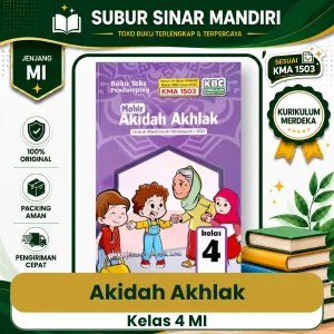 Buku Akidah Akhlak Kelas 4 MI