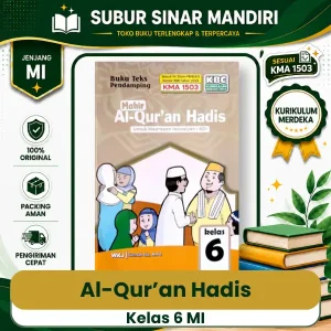 Buku Al-Quran Hadis Kelas 6 MI