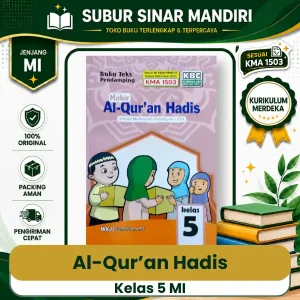 Buku Al-Quran Hadis Kelas 5 MI