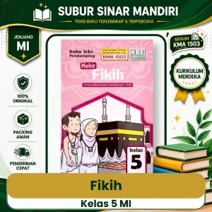 Buku Fikih Kelas 5 MI KMA 1503