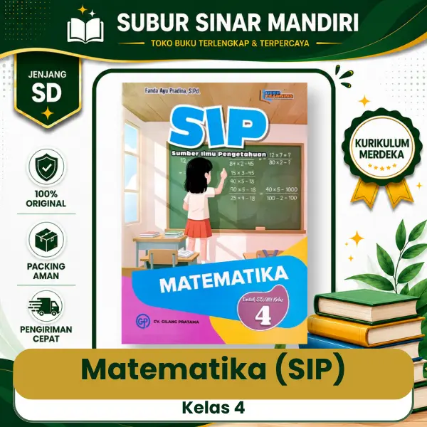 Matematika Kelas 4 Buku Matematika SIP Kelas 4