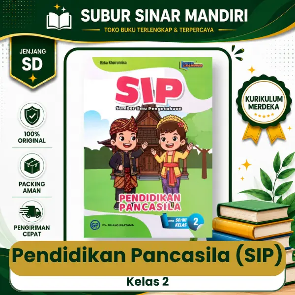 Pancasila Kelas 2 Buku Pancasila SIP Kelas 2