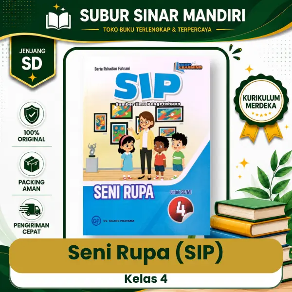 Seni Rupa Kelas 4 Buku Seni Rupa SIP Kelas 4 SD