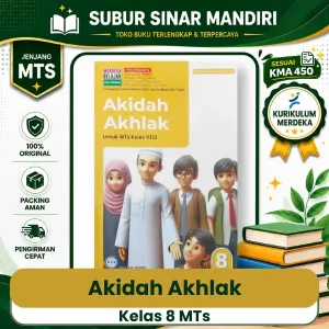 Buku Akidah Akhlak Kelas 8 MTs KMA 450