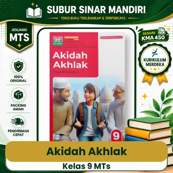 Akidah Akhlak Kelas 9 Buku Akidah Akhlak Kelas 9 MTs KMA 450