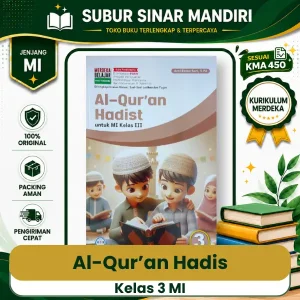 Buku Al-Quran Hadis Kelas 3 MI