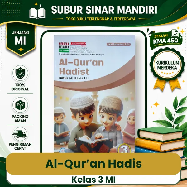 Al-Quran Hadis Kelas 3 MI Buku Al-Quran Hadis Kelas 3 MI