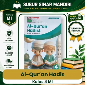 Buku Al-Quran Hadis Kelas 4 MI