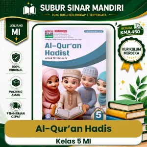 Buku Al-Quran Hadis Kelas 5 MI