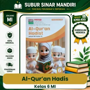 Buku Al-Quran Hadis Kelas 6 MI
