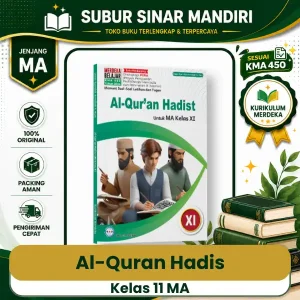 Buku Al-Quran Hadist Kelas 11 MA