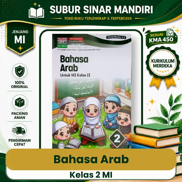 Bahasa Arab Kelas 2 MI Buku Bahasa Arab Kelas 2 MI KMA 450