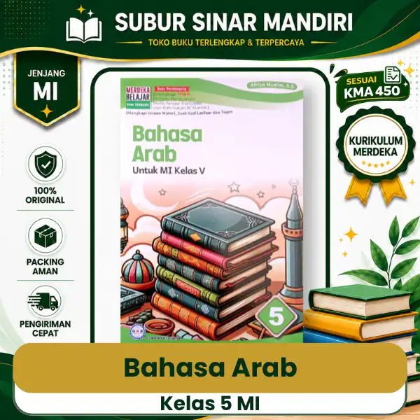 Bahasa Arab Kelas 5 Buku Bahasa Arab Kelas 5 MI KMA 450