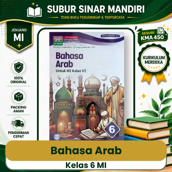 Bahasa Arab Kelas 6 MI Buku Bahasa Arab Kelas 6 MI KMA 450