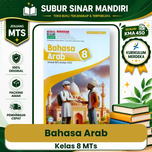 Bahasa Arab Kelas 8 GOS Buku Bahasa Arab Kelas 8 MTs KMA 450