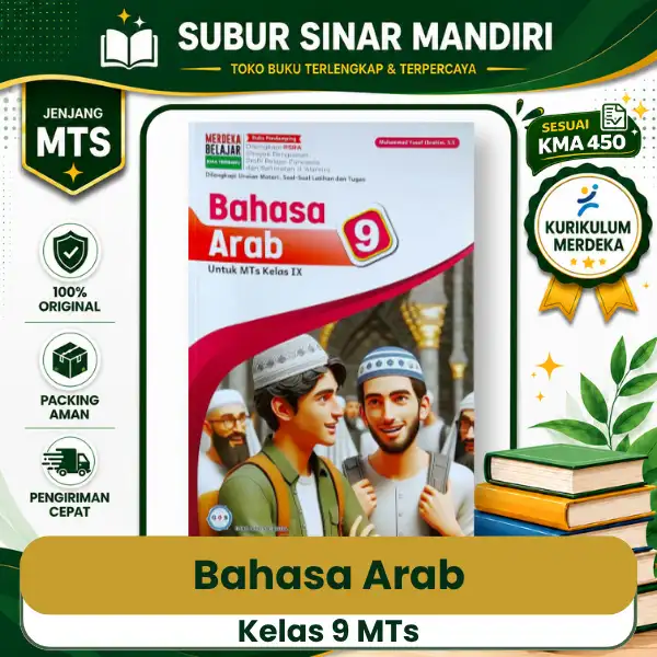 Bahasa Arab Kelas 9 GOS Buku Bahasa Arab Kelas 9 MTs KMA 450