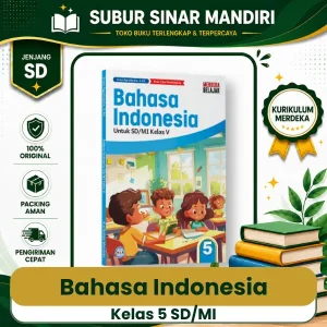 Buku Pendamping Bahasa Indonesia Kelas 5 SD Penerbit GOS | Kurikulum Merdeka