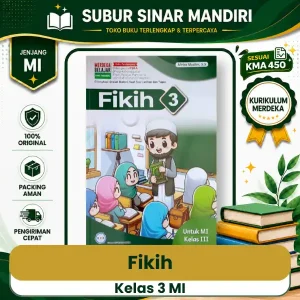 Buku Fikih Kelas 3 MI KMA 450