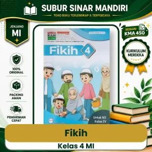 Buku Fikih Kelas 4 MI KMA 450