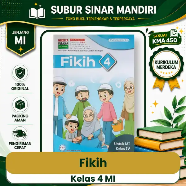 Fikih Kelas 4 MI Buku Fikih Kelas 4 MI KMA 450