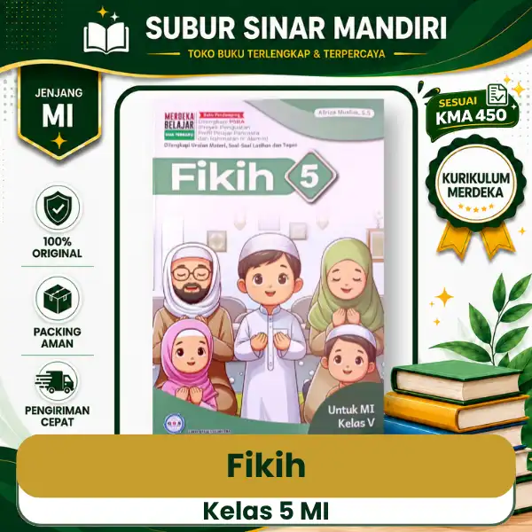 Fikih Kelas 5 MI Buku Fikih Kelas 5 MI KMA 450