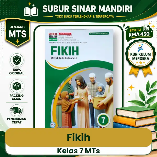 Fikih Kelas 7 MTS Buku Fikih Kelas 7 MTs KMA 450