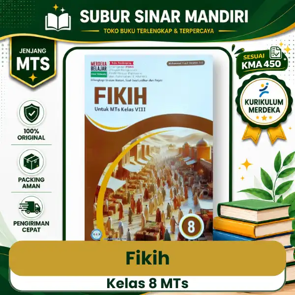 Fikih Kelas 8 MTs Buku Fikih Kelas 8 MTs KMA 450