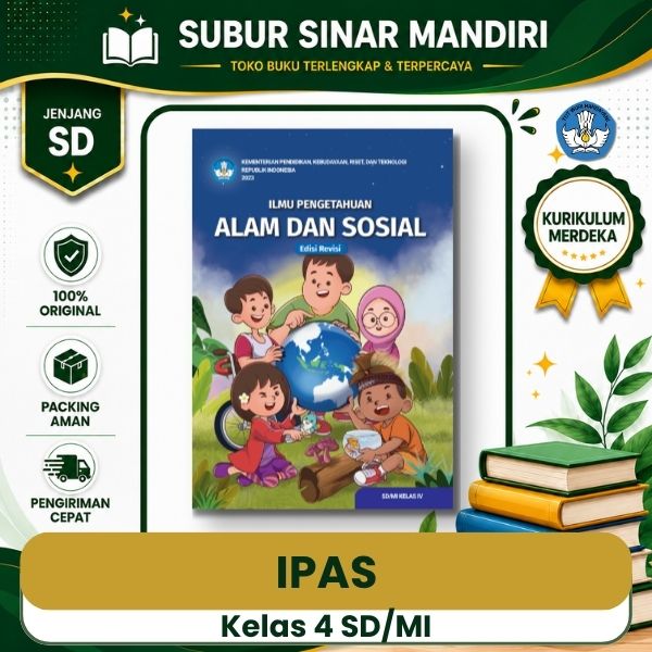 IPAS Kelas 4 HET Buku Teks Utama IPAS Baru Kelas 4