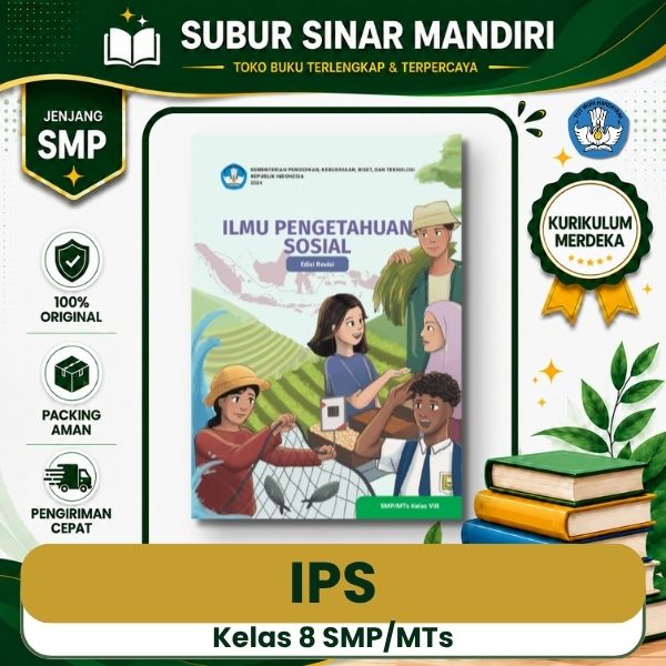 IPS Revisi Kelas 8 SMP HET Buku Teks Utama IPS Kelas 8 Revisi
