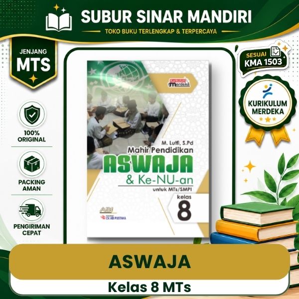 ASWAJA Kelas 8 MTs Abi Pustaka Buku ASWAJA Kelas 8