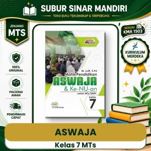 Buku ASWAJA Kelas 7 MTs KMA 1503 Penerbit Abi Pustaka Terbaru