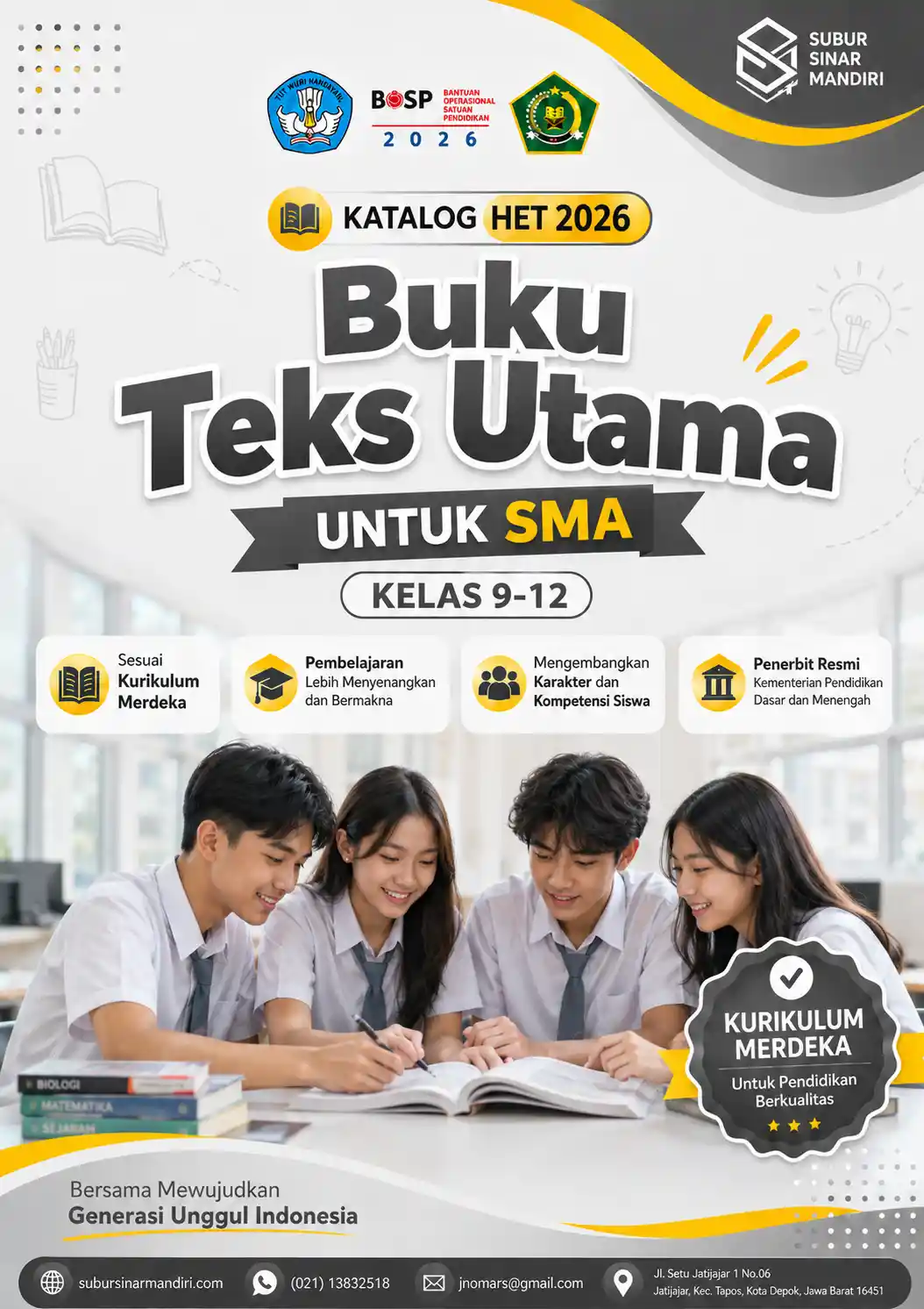 Buku Teks Utama Pemerintah - Pusat Perbukuan