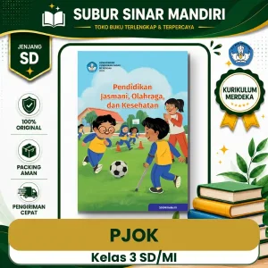Buku Teks Utama PJOK Terbaru Kelas 3 SD Kurikulum Merdeka