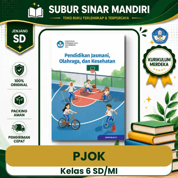 Buku Teks Utama PJOK Kelas 6 SD Buku Teks Utama PJOK Terbaru Kelas 6